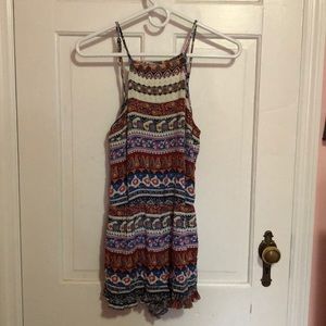 Multicolored romper